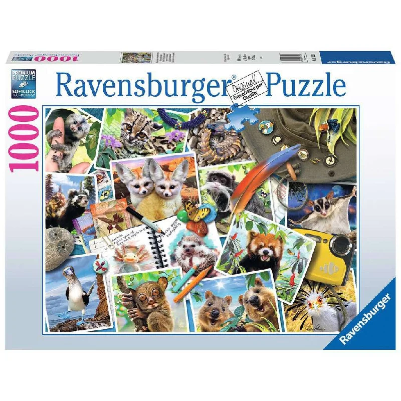 1000pc A Travelers Animal Journal Puzzle