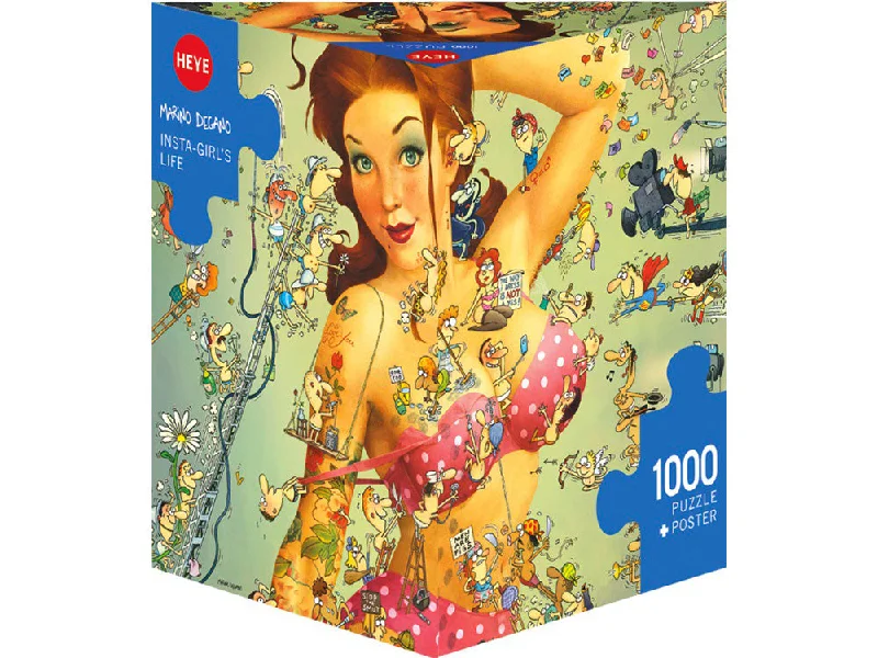 1000pc Degano Insta-Girl's Life Puzzle