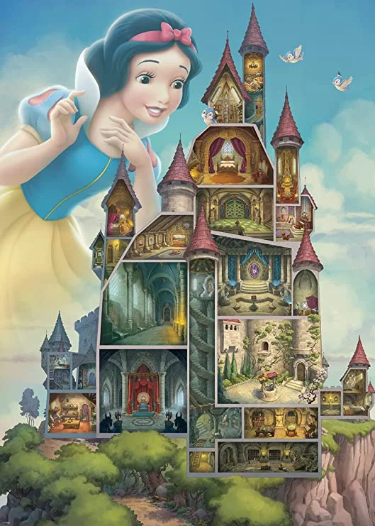 1000pc Disney Castles: Snow White Puzzle