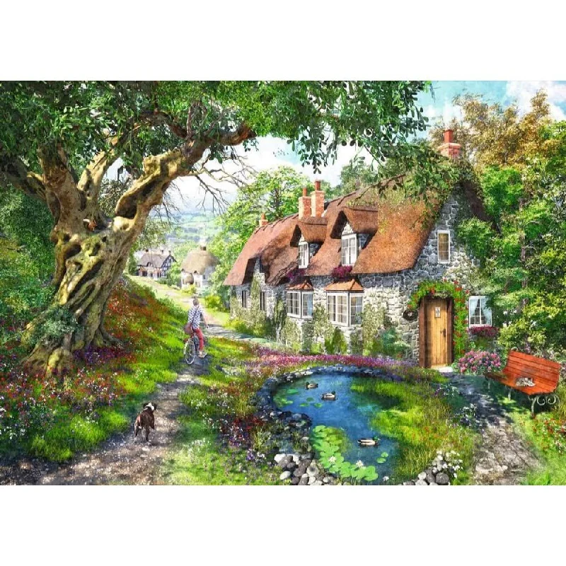 1000pc Flower Hill Lane Puzzle