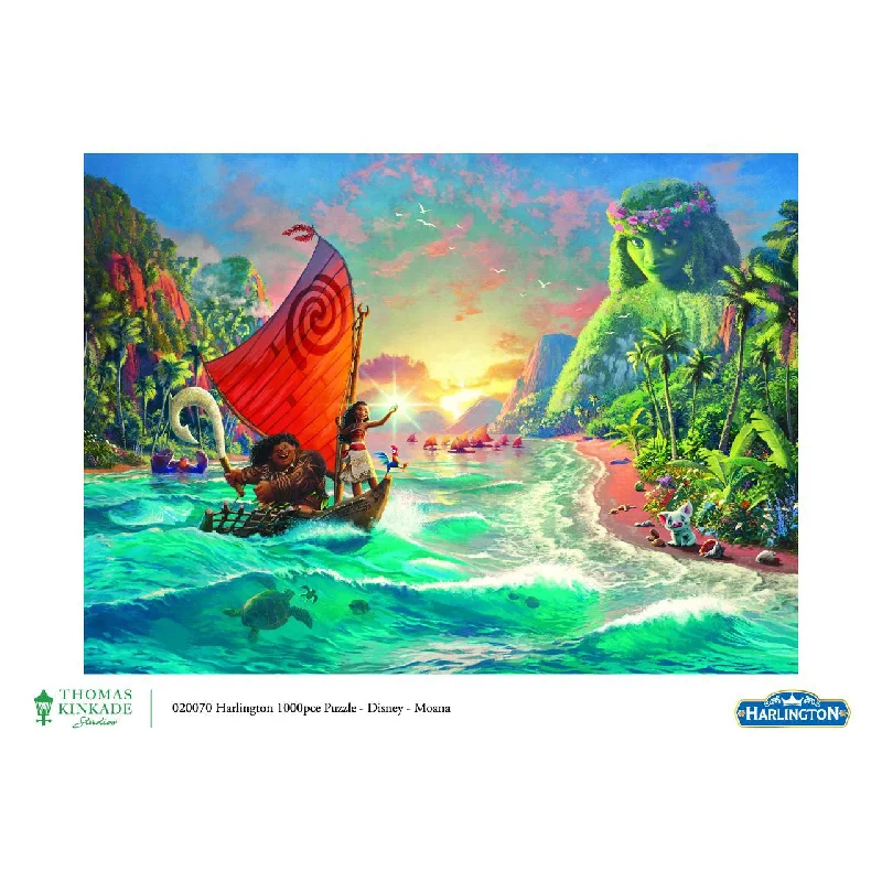 1000pc Thomas Kinkade: Disney - Moana Puzzle