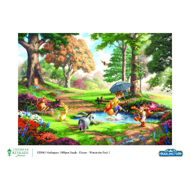 1000pc Thomas Kinkade: Disney - Winnie the Pooh I Puzzle