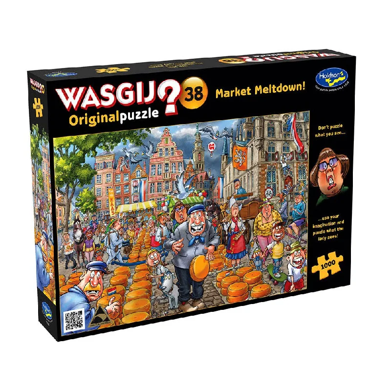 1000pc Wasgij? Original Puzzle #38: Market Meltdown!