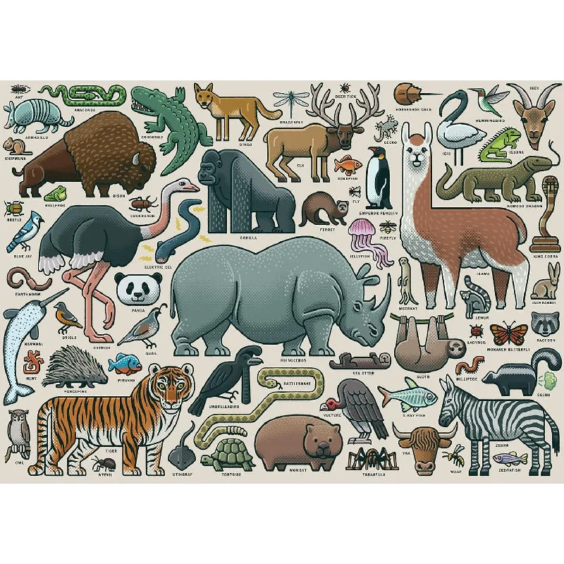 1000pc You Wild Animal Puzzle