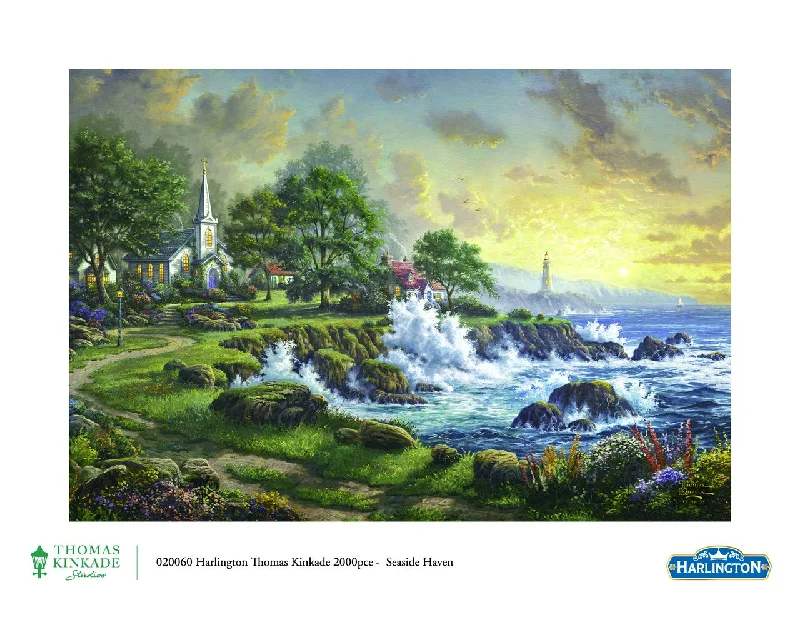 2000pc Thomas Kinkade: Seaside Haven Puzzle