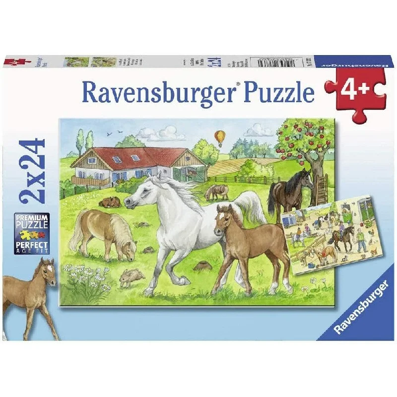 2x24pc At the Stables Puzzle