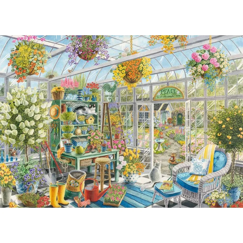 300pc Greenhouse Heaven Large Format Puzzle