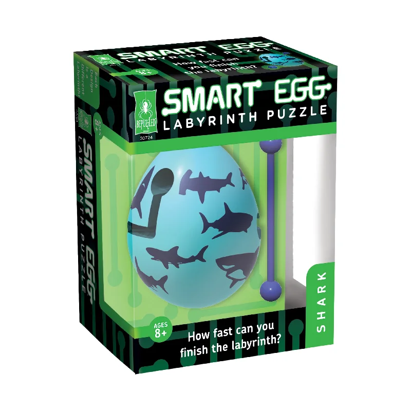 Smart Egg Labyrinth Puzzle - Shark