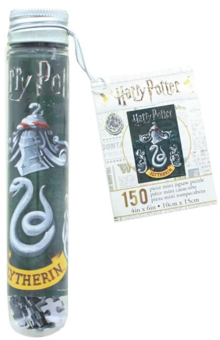 Aquarius Puzzle Harry Potter Mini Tube Slytherin 150 Piece Jigsaw Puzzl