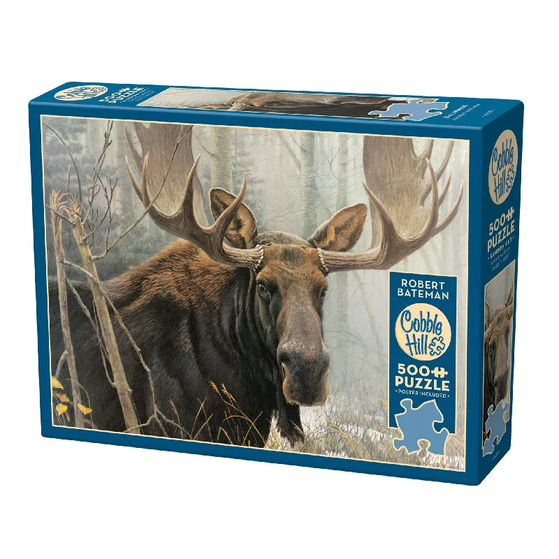 Bull Moose 500 Piece Puzzle Cobble Hill