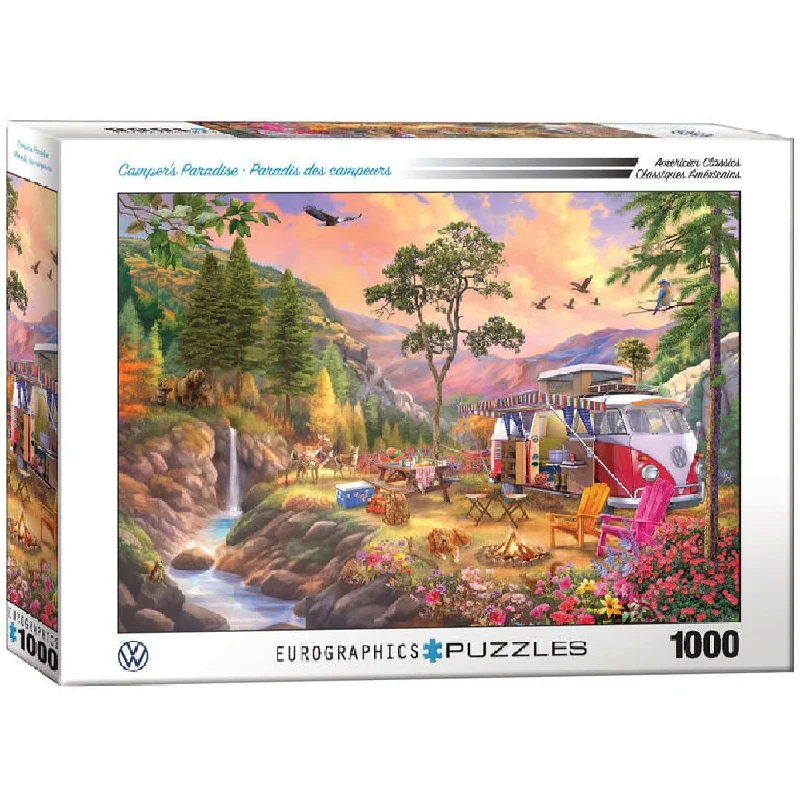 Campers Paradise 1000 Piece Puzzle