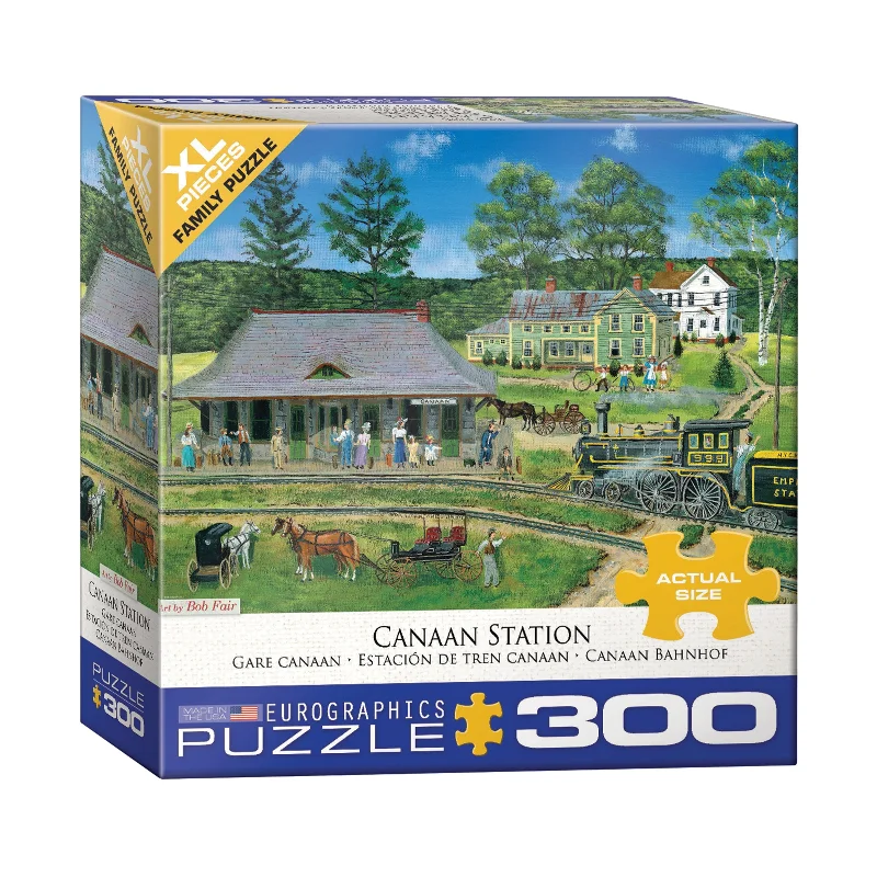 Bob Fair - Canaan Station XL Pieces Family Puzzle: 300 Pcs