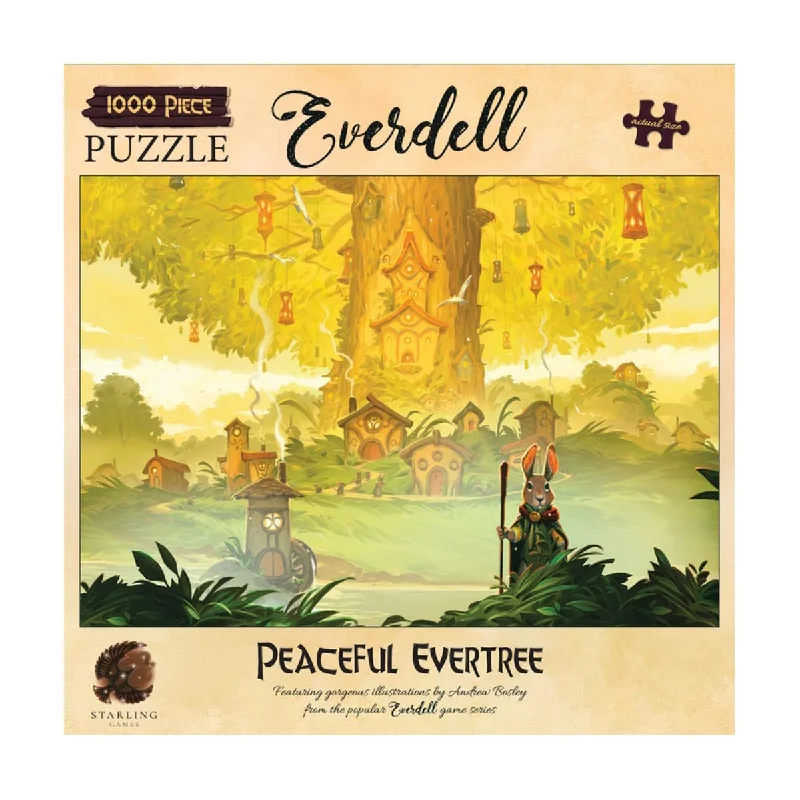 Everdell "Peaceful Evertree" 1000pc Puzzle