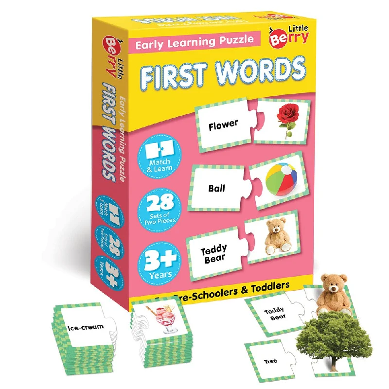 First Words Early Learning Puzzle Game (42 Pcs)