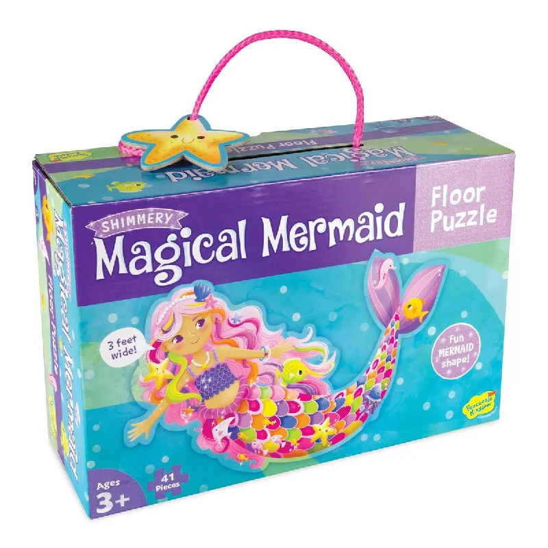 Floor Puzzle Magical Mermaid 41 Pieces