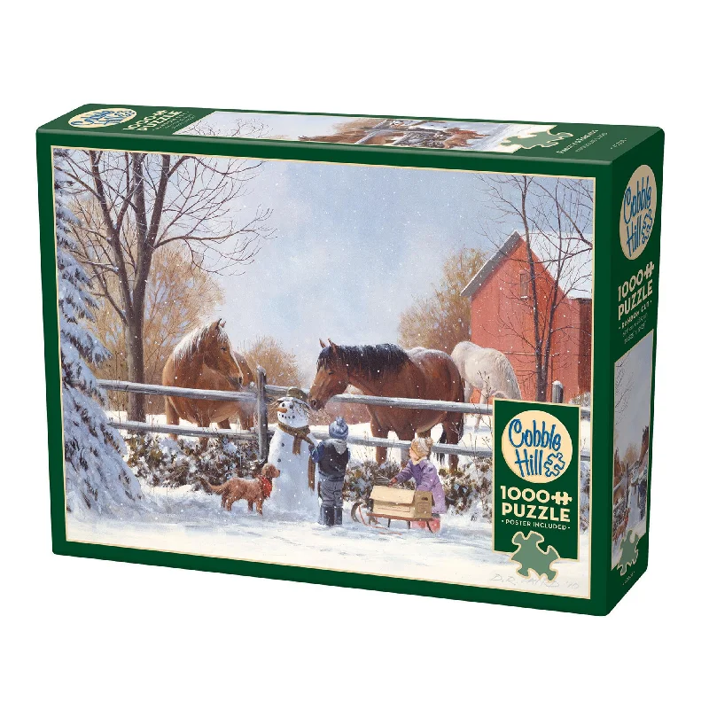 Frosty's Friends Exclusive 1000 Piece Puzzle Cobble Hill