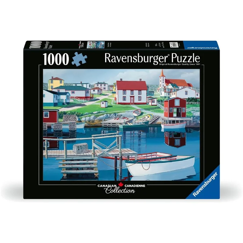 Greenspond Harbor 1000 Piece Puzzle Ravensburger