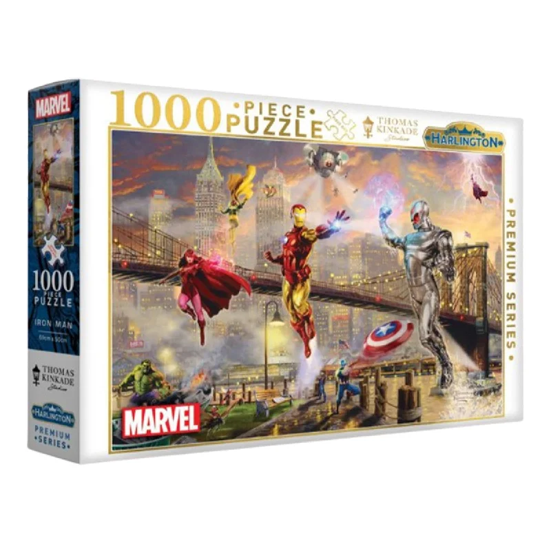 Harlington Thomas Kinkade PQ - Marvel - Iron Man 1000 Piece Puzzle