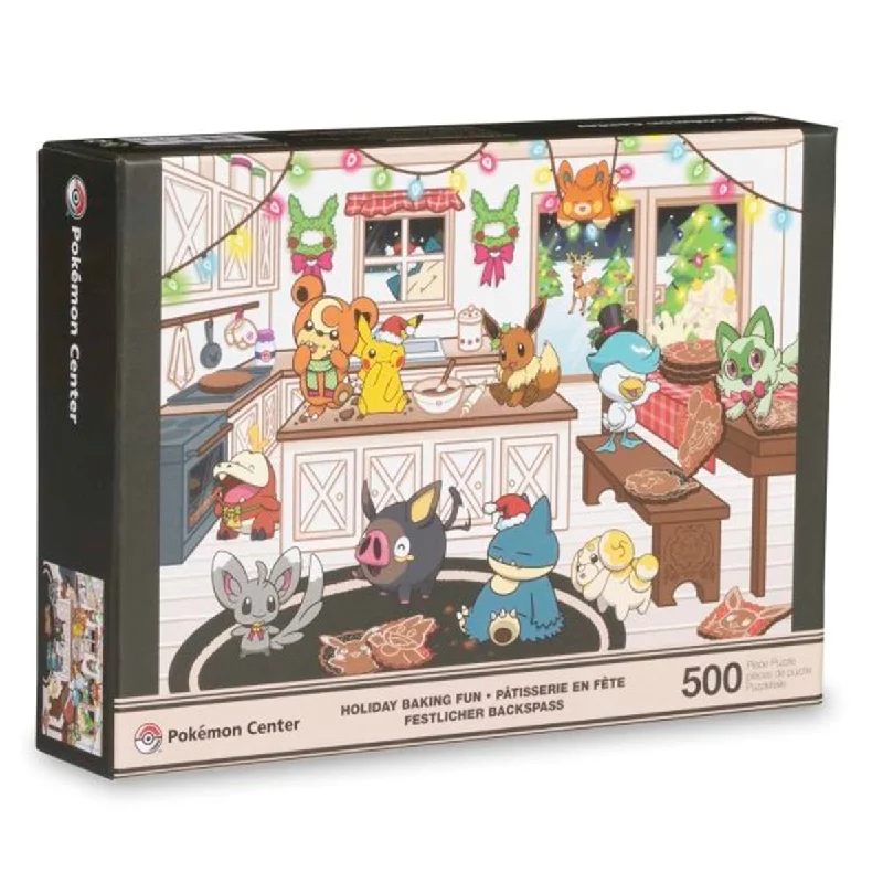 Holiday Baking Fun Pokémon Puzzle (500 Pieces) Pokemon Centre Limited