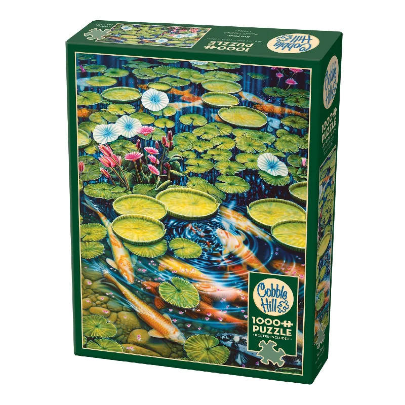 Koi Pond 1000 Piece Puzzle Cobble Hill