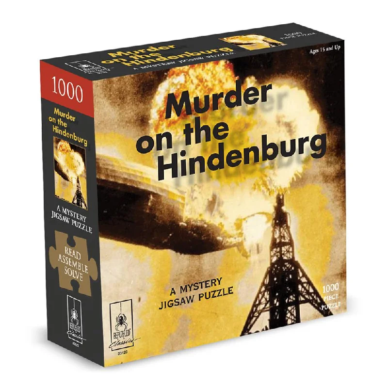 Murder on the Hindenburg 1000 Piece Puzzle - Online Exclusive