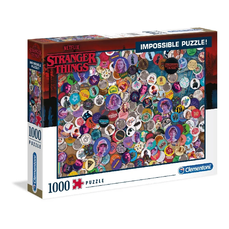 Netflix Stranger Things Impossible Puzzle 1000 pieces