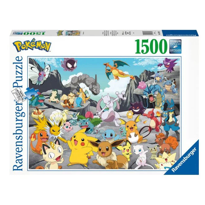 Pokemon - Ravensburger Puzzle - Pokemon Classics - 1500 pcs