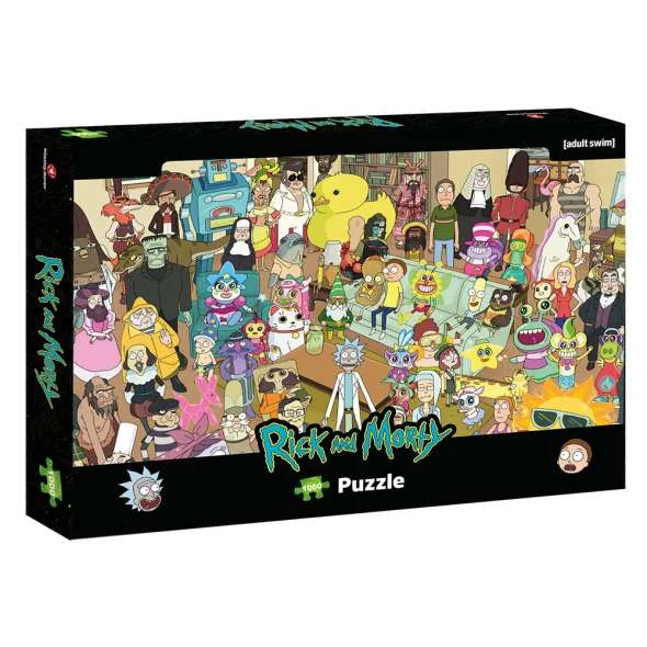 Rick and Morty 1000 Piece Puzzle