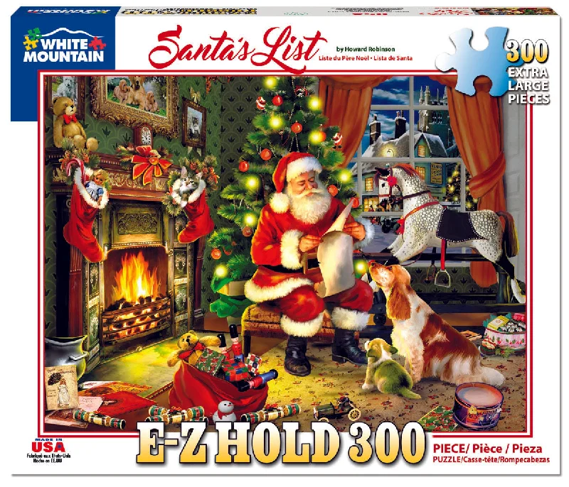 Santas List 300 Piece Puzzle - Online Exclusive