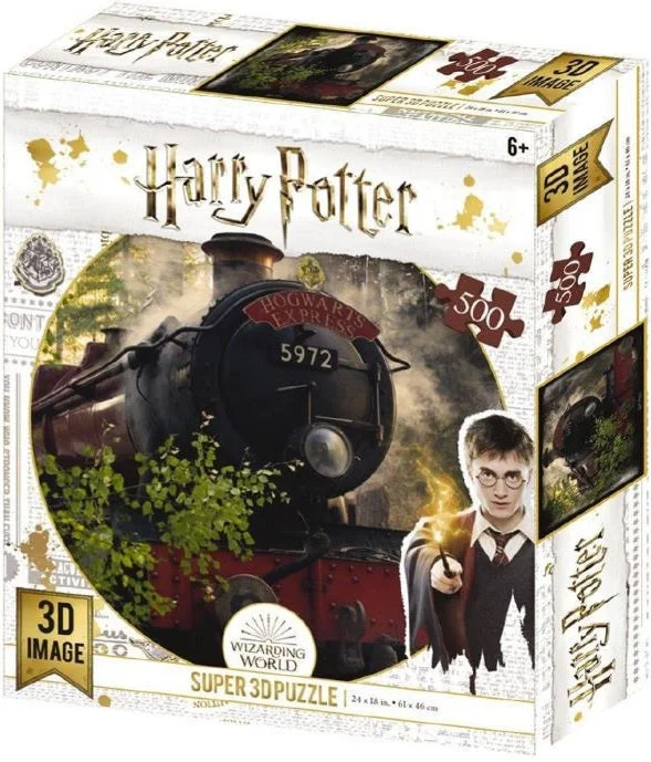 Super 3D Puzzle Harry Potter Trains Puzzle 500 pieces