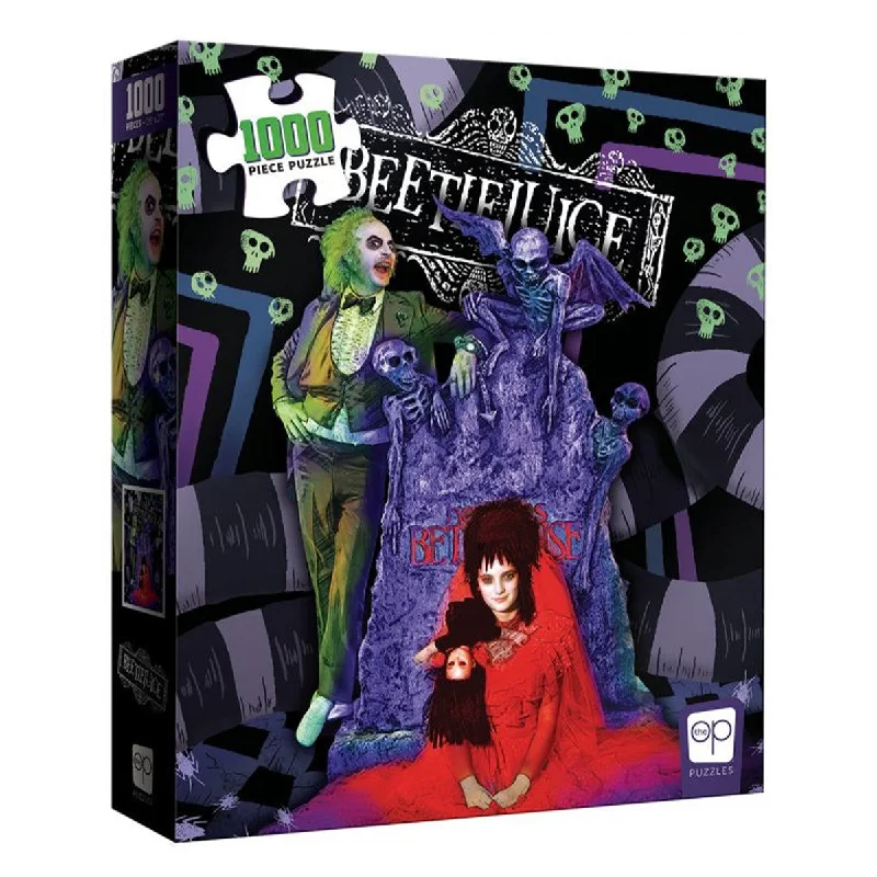 The Op Puzzle Beetlejuice Graveyard Wedding Puzzle 1,000 pieces