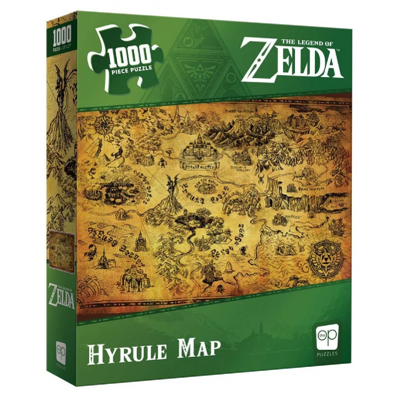 The OP The Legend of Zelda Hyrule Map Puzzle 1000 pieces