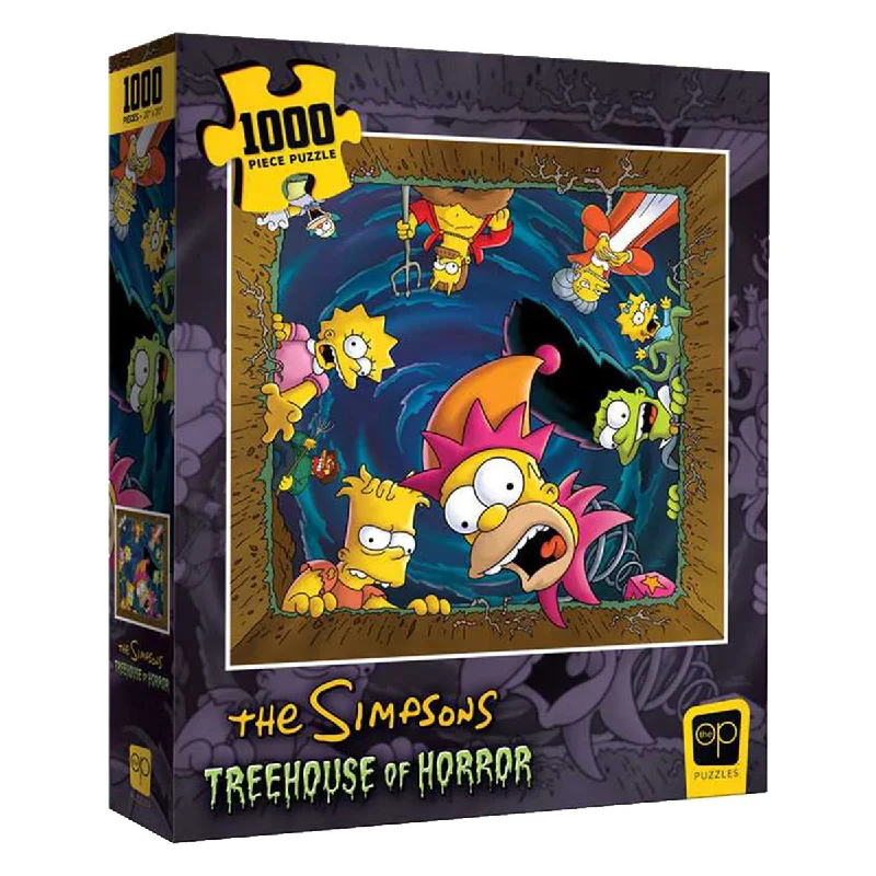 The Simpsons Tree House of Horrors Happy Haunting 1000pc Puzzle