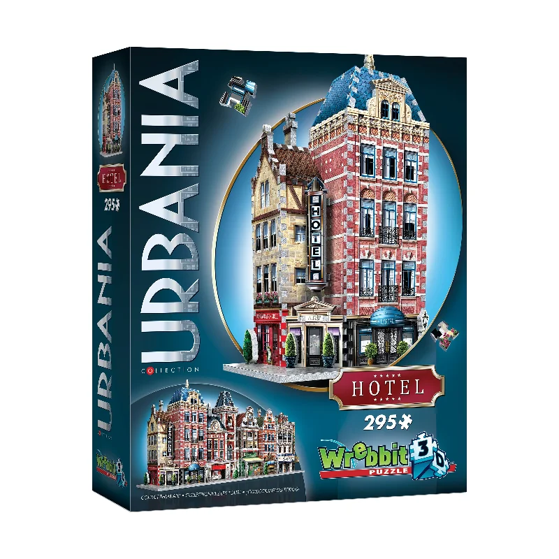 Urbania Collection - Hotel 3D Puzzle: 295 Pcs