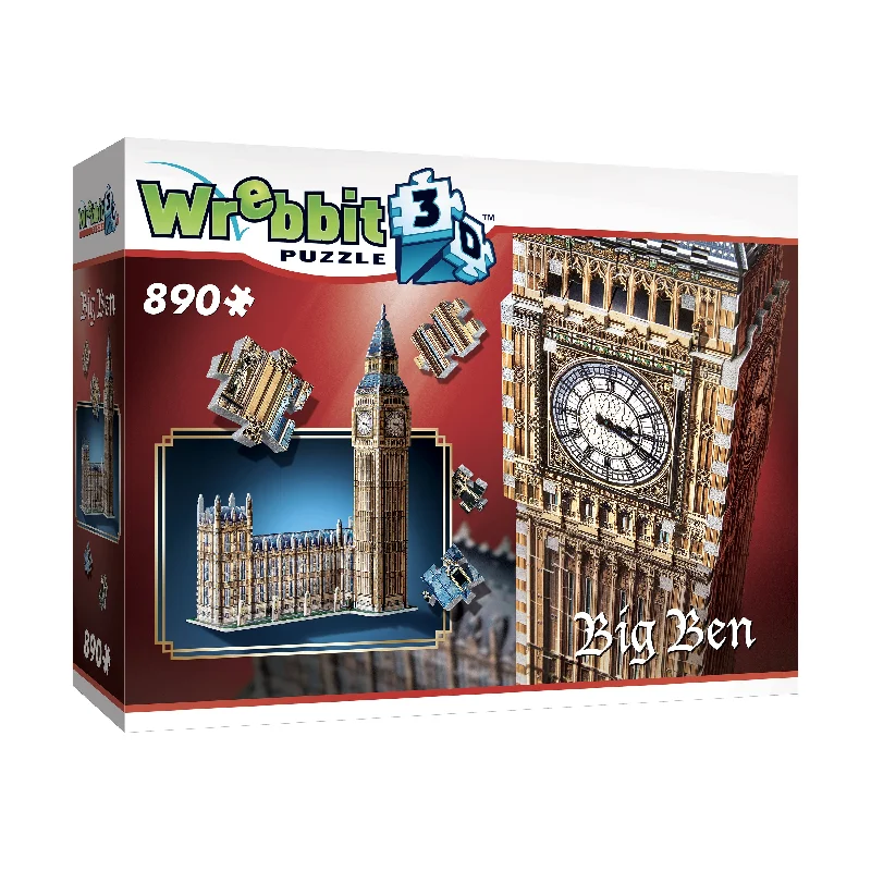 Big Ben 3D Puzzle: 890 Pcs