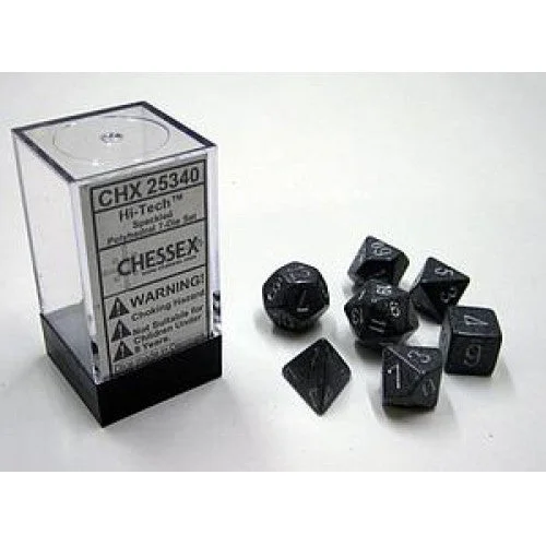 Chessex - 7 Piece - Speckled - Hi-Tech