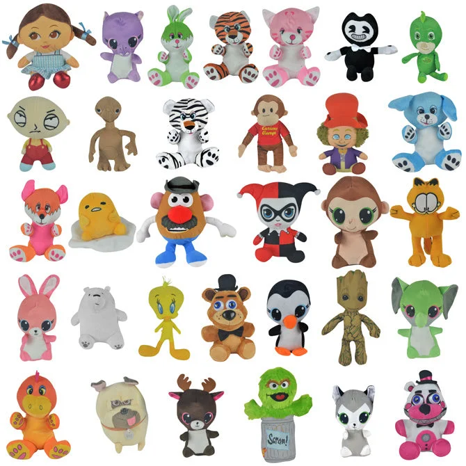 50% Licensed Small Plush Mix 96 ct