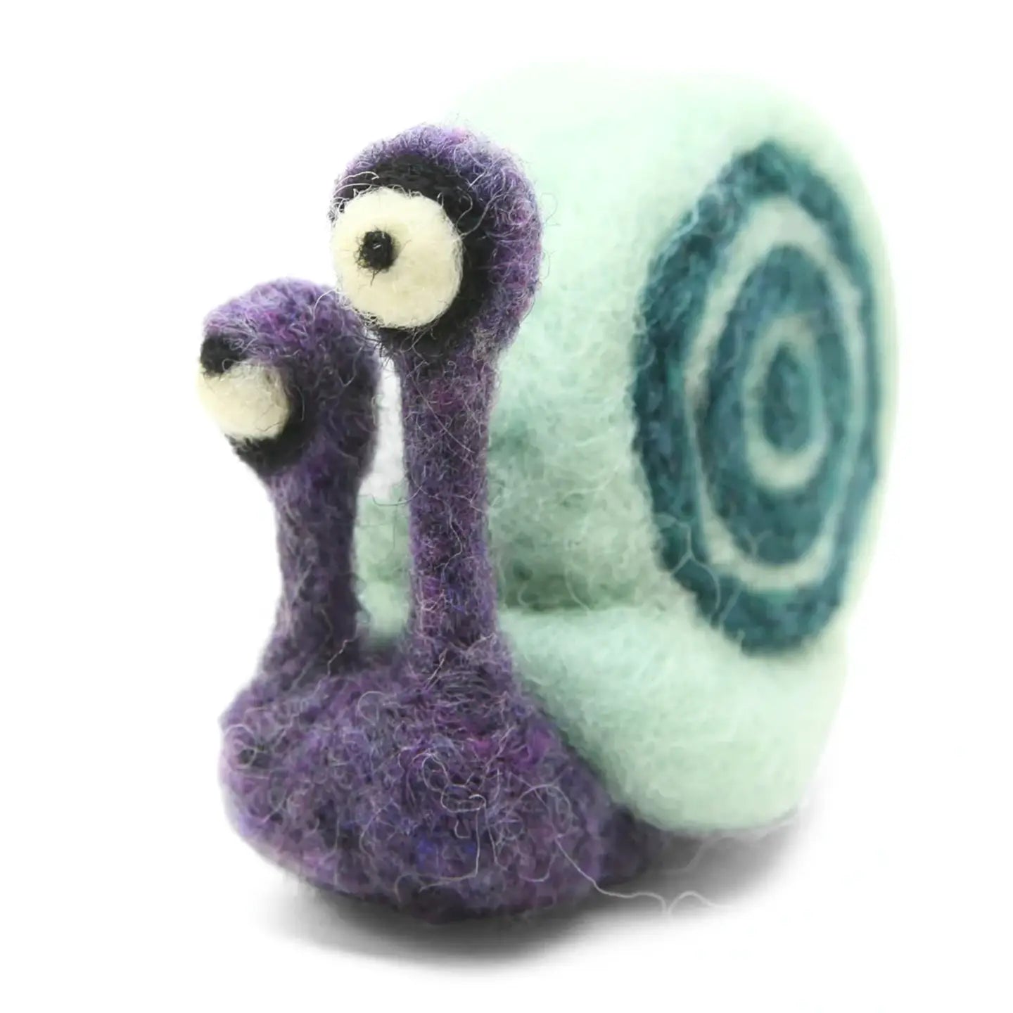 Snail Felt Ornament by Woolbuddy