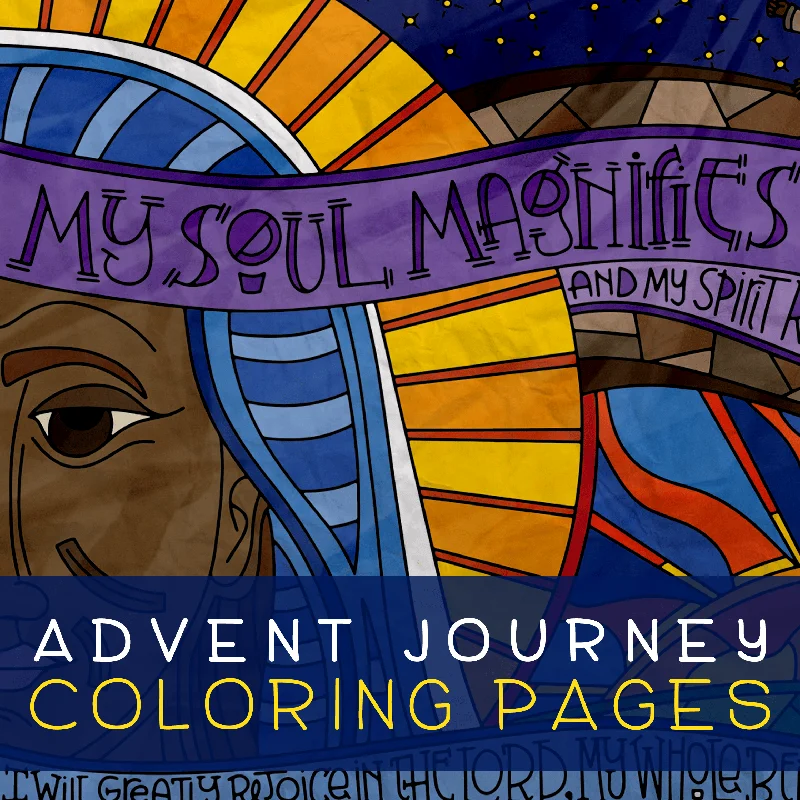 Advent Journey Coloring Pages