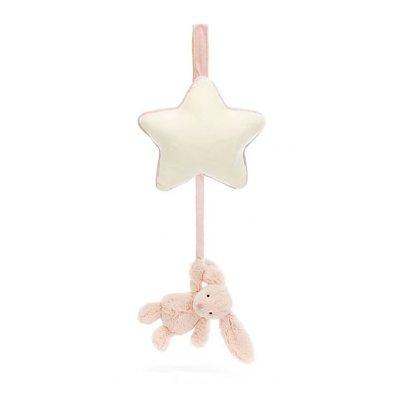 Baby Jellycat - Bashful Blush Bunny Musical Pull