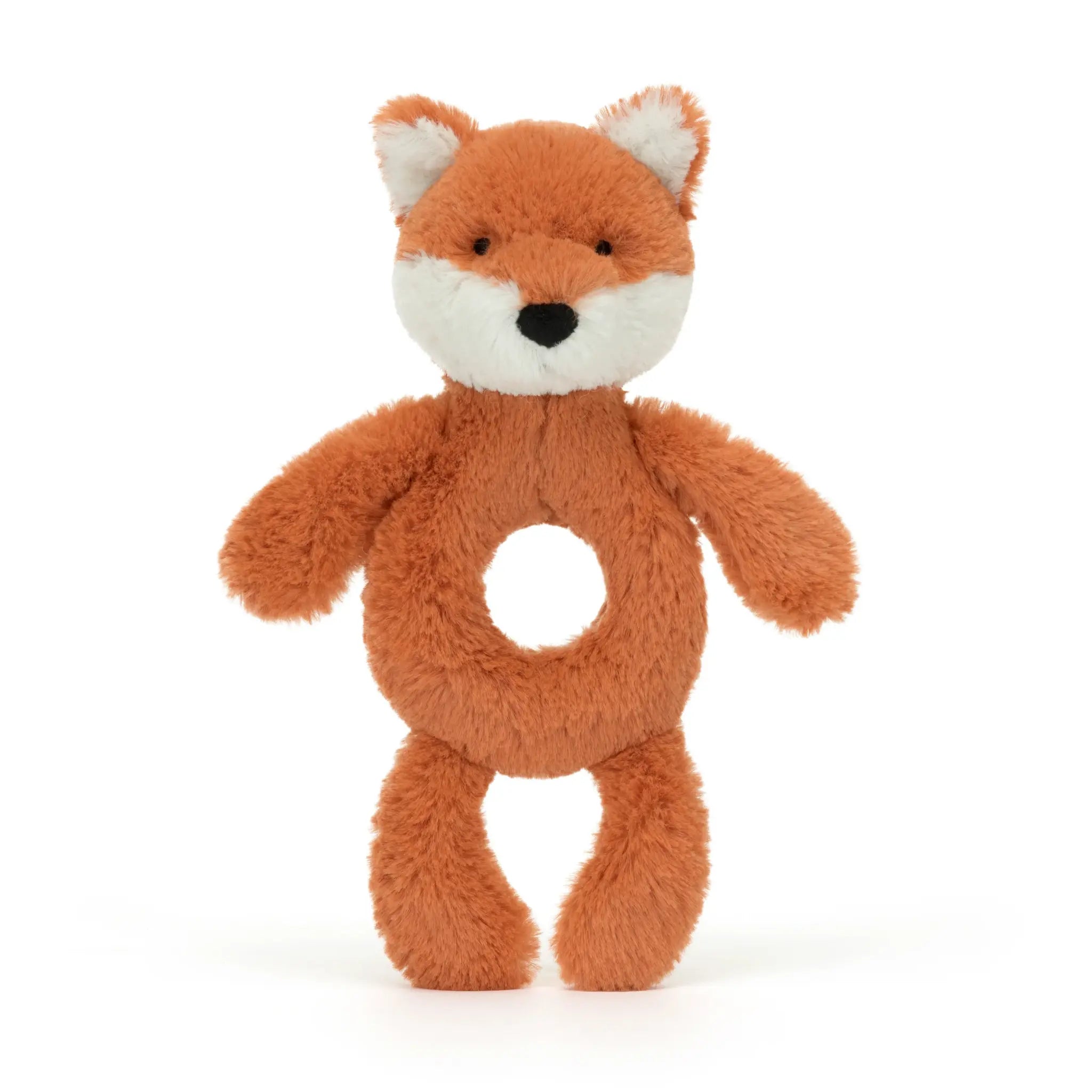 Baby Jellycat - Bashful Fox Cub Ring Rattle