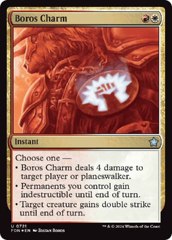 Boros Charm (FDN-721) - Foundations [Uncommon]