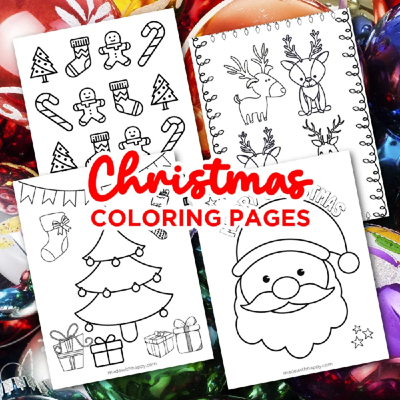 Christmas Coloring Sheets