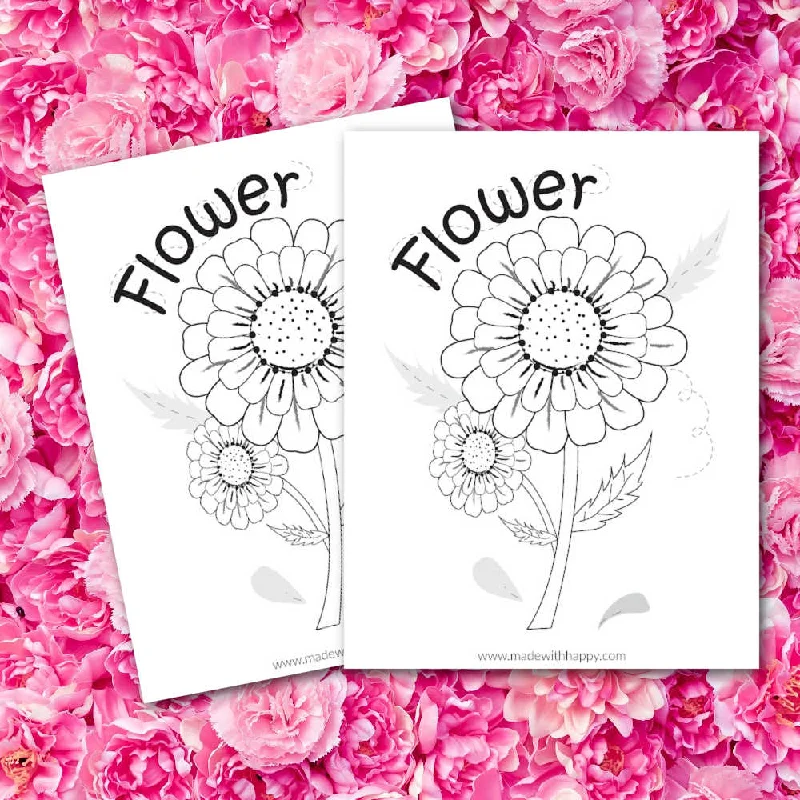 Flower Coloring Page