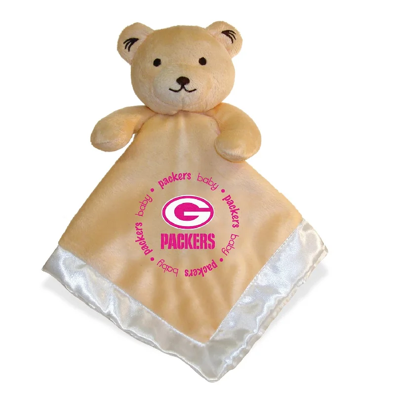 Green Bay Packers NFL Plush Teddy Bear Baby Blanket