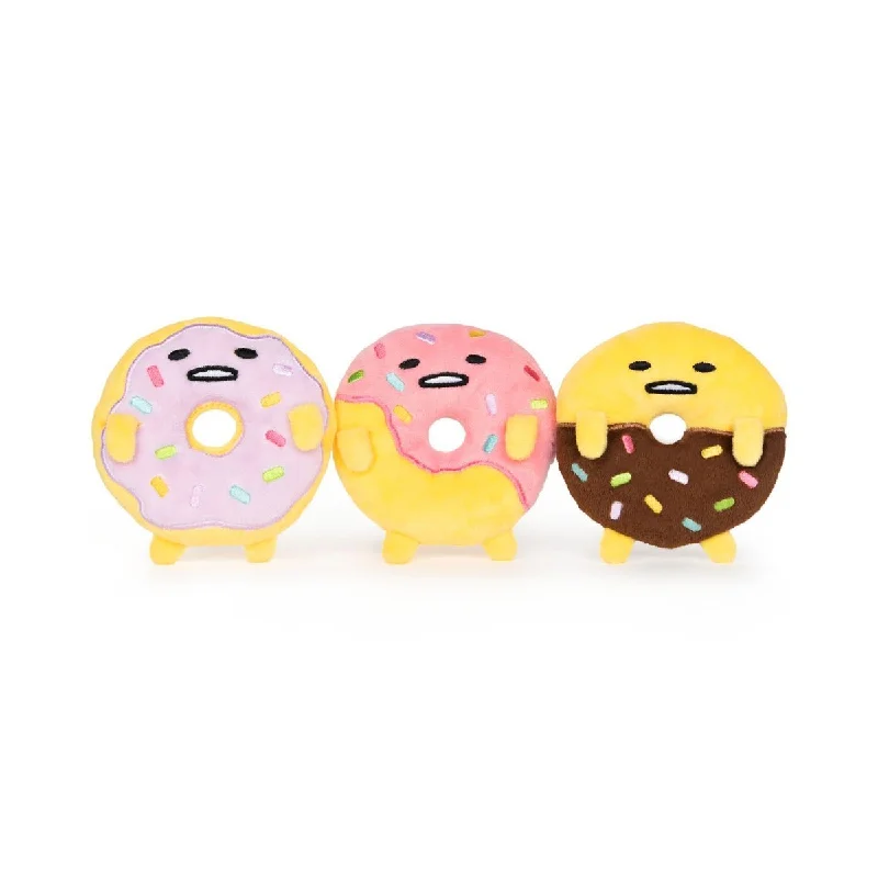 GUND - Gudetama - Donut Collector Set of 3 - 4.5" Plush Toy