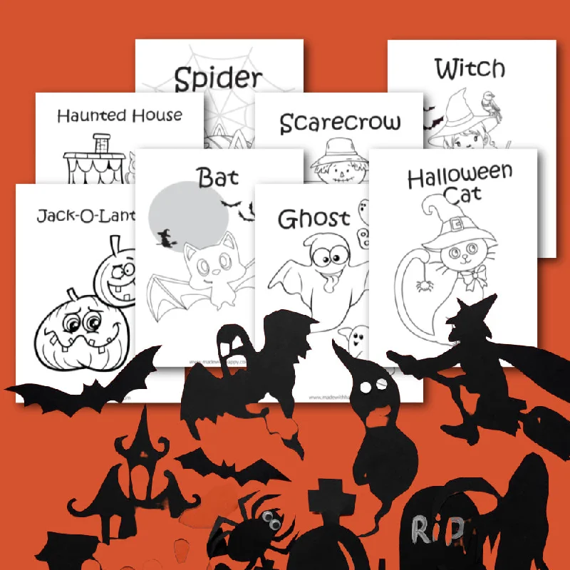 Halloween Coloring Pages For Kids