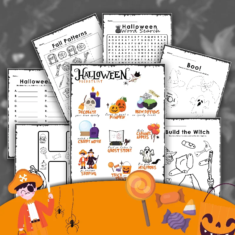 Halloween Printable Activities