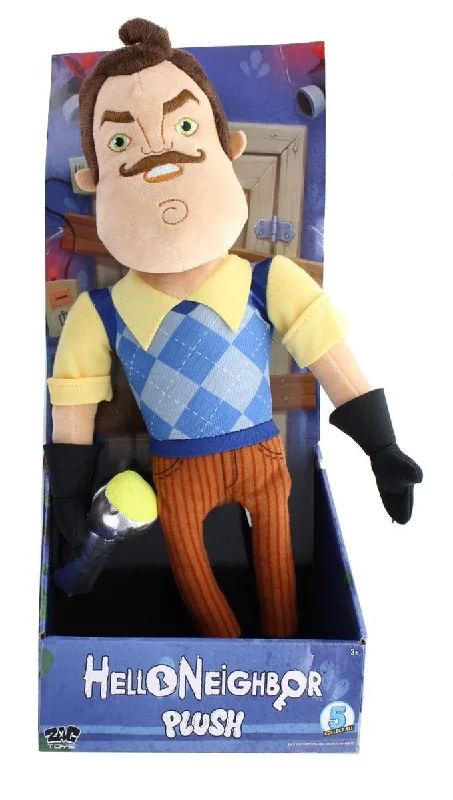 Hello Neighbor 15-Inch Plush - The Neighbor w/ Flashlight