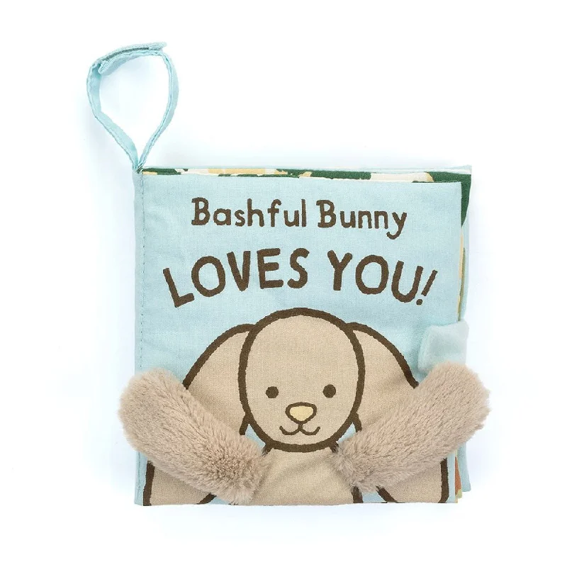 Jellycat - Bashful Bunny Loves You Cloth Book